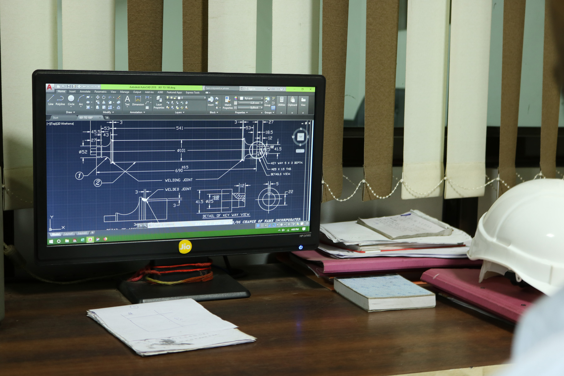 CAD design and engineering at NIKE Energy