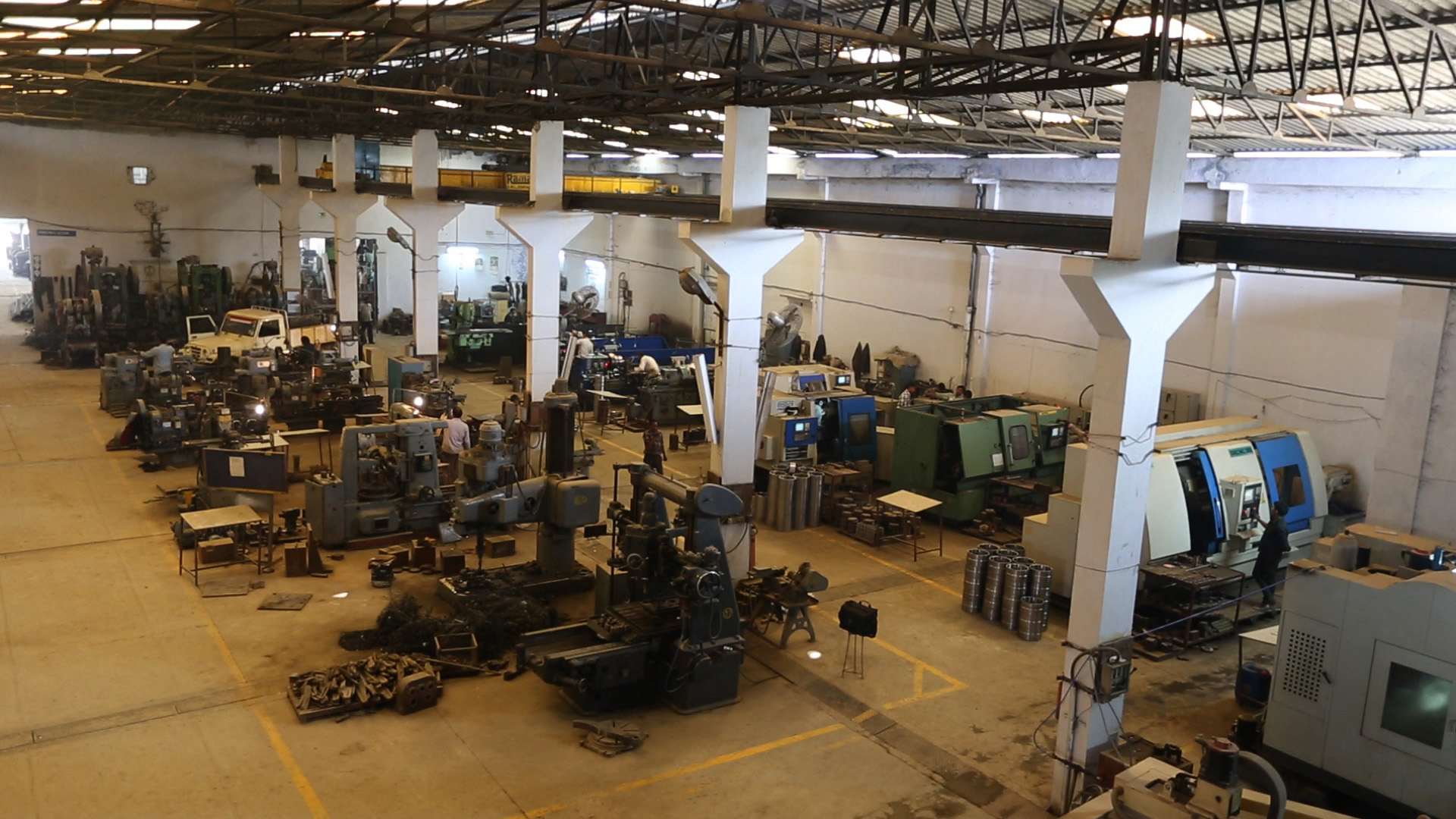 NIKE Energy manufacturing facility and production floor