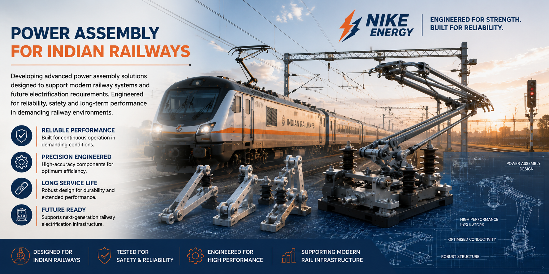 Power Assembly for Indian Railways