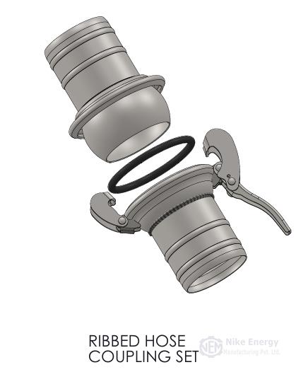 MILLER TYPE COUPLING COMPLETE SET ( GALVANIZED )