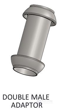 PERROT TYPE ADAPTOR ( GALVANIZED )