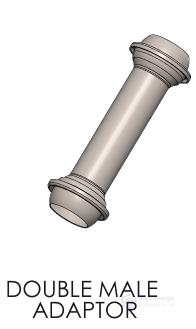 ITALIAN TYPE ADAPTOR ( GALVANIZED )