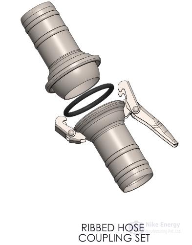 ITALIAN TYPE COUPLING COMPLETE SET ( GALVANIZED )