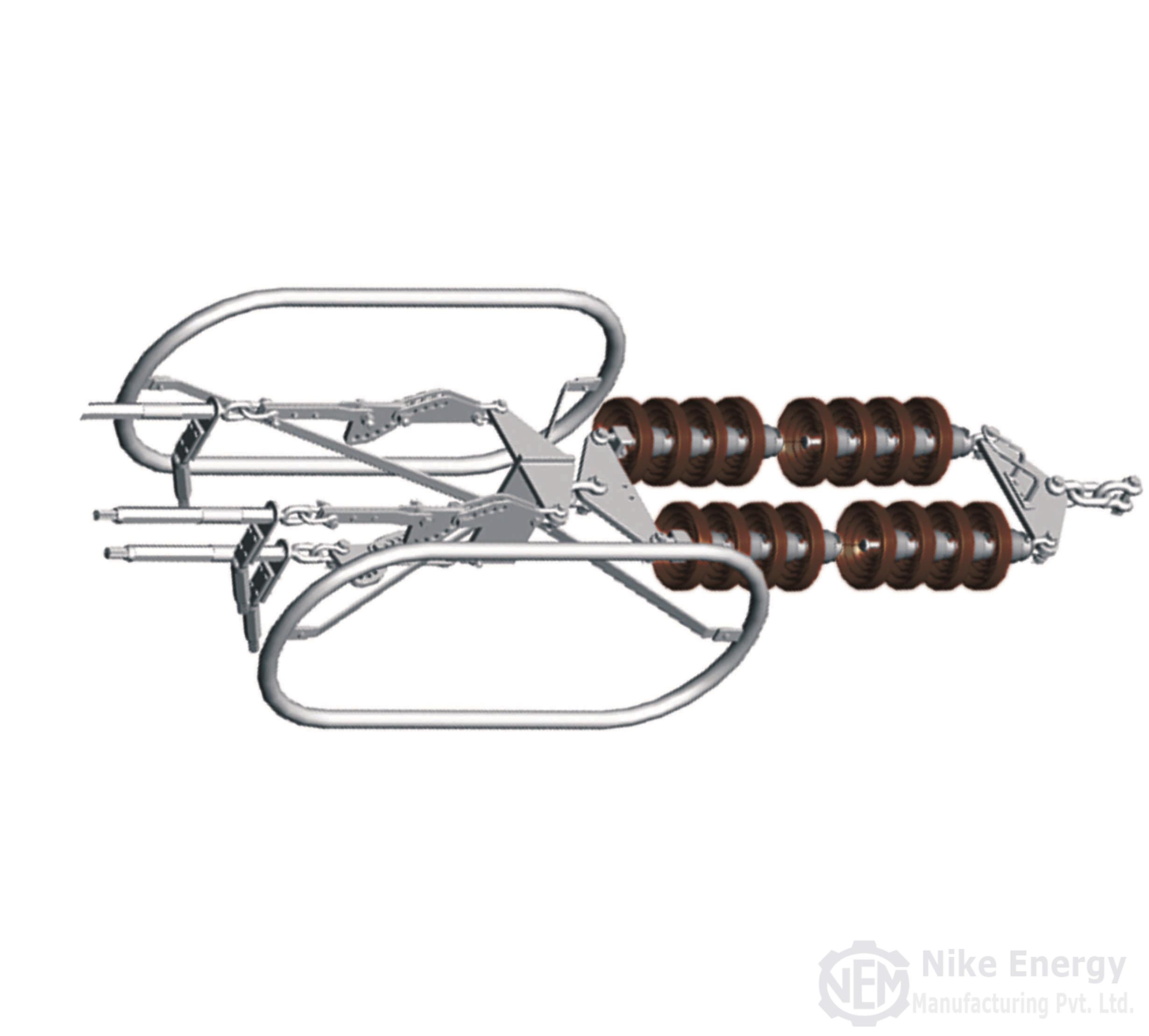 400-500KV DOUBLE TENSION TRIPLE MOOSE CONDUCTOR