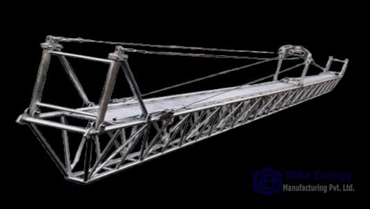 ALUMINUM SAGGING BRIDGE / WORKING PLATFORM