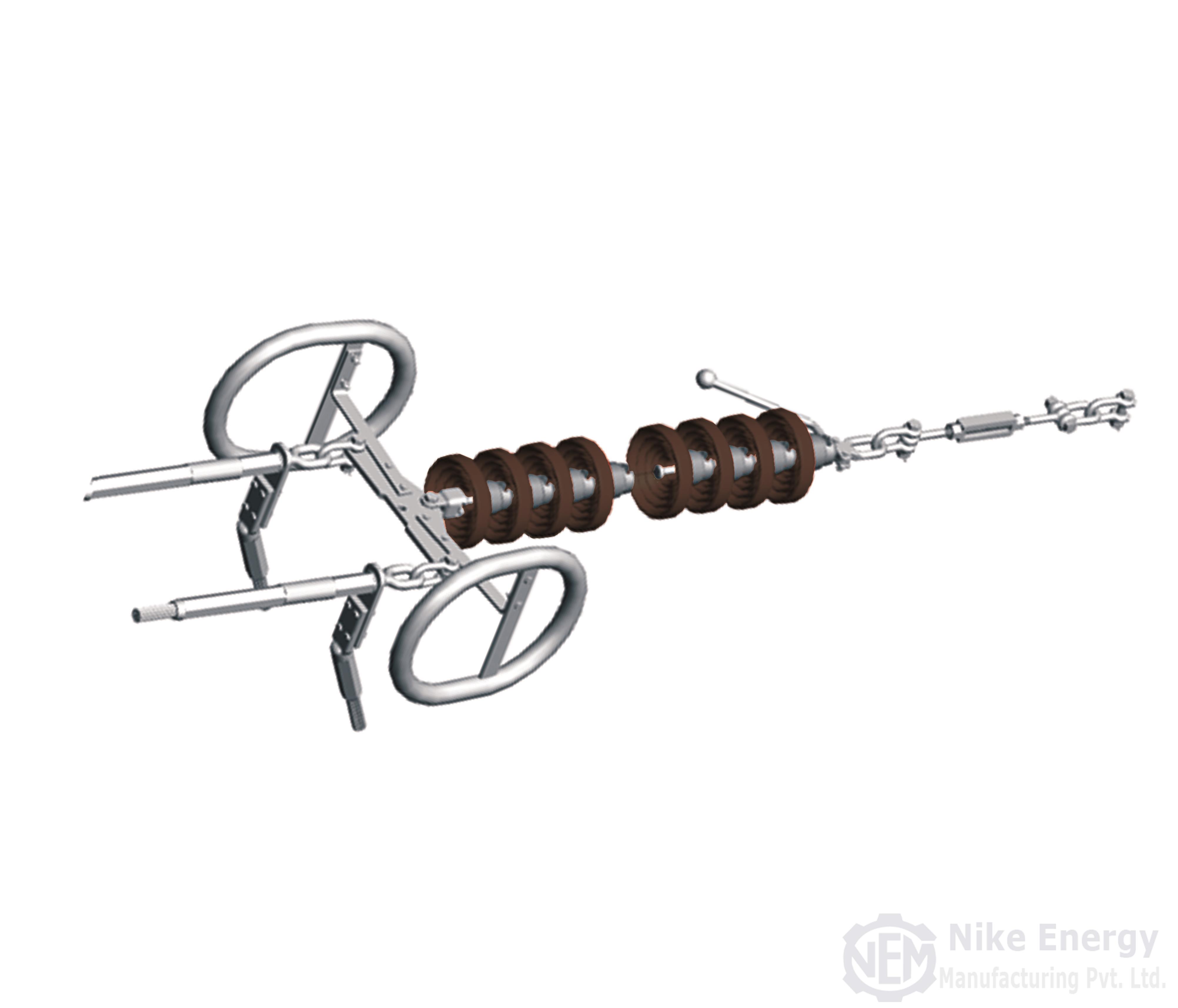 400KV SINGLE TENSION TWIN MOOSE CONDUCTOR