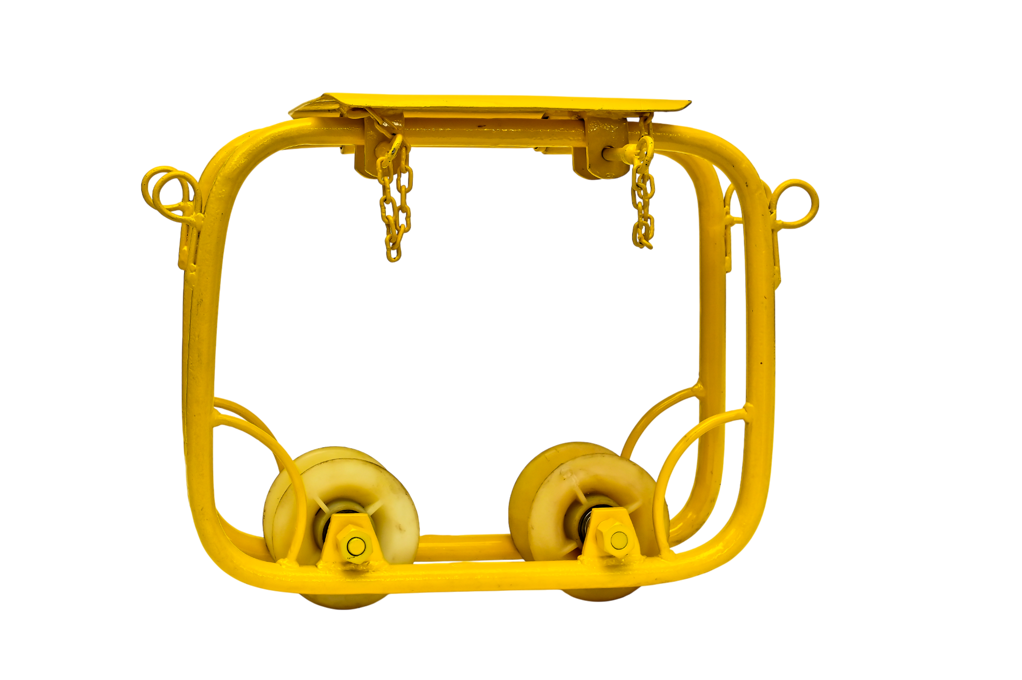 AERIAL TROLLEY FOR EARTHWIRE