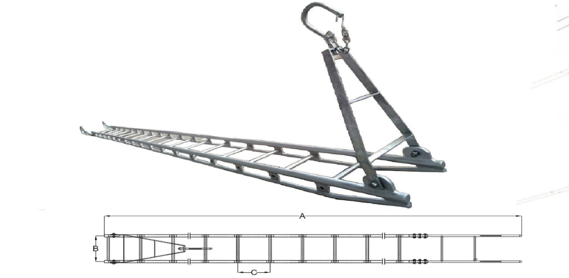 ALUMINIUM LADDER/WORKING PLATFORM