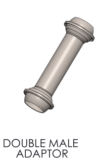 ITALIAN TYPE ADAPTOR ( GALVANIZED )