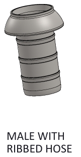 PERROT TYPE COUPLING WITH HOSE ( GALVANIZED )