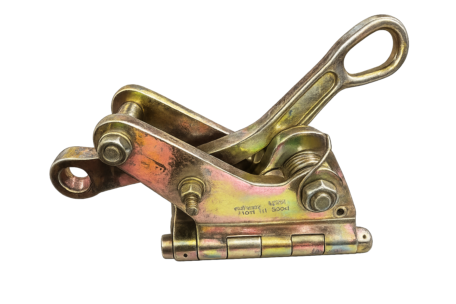 AUTOMATIC COME ALONG CLAMP FOR EARTHWIRE