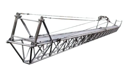 ALUMINUM SAGGING BRIDGE / WORKING PLATFORM